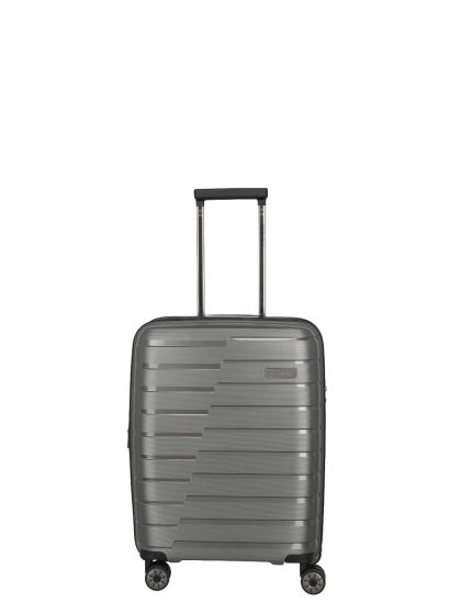 TRAVELITE Air Base 4 Wheel Trolley S EXP Anthracite Metalic