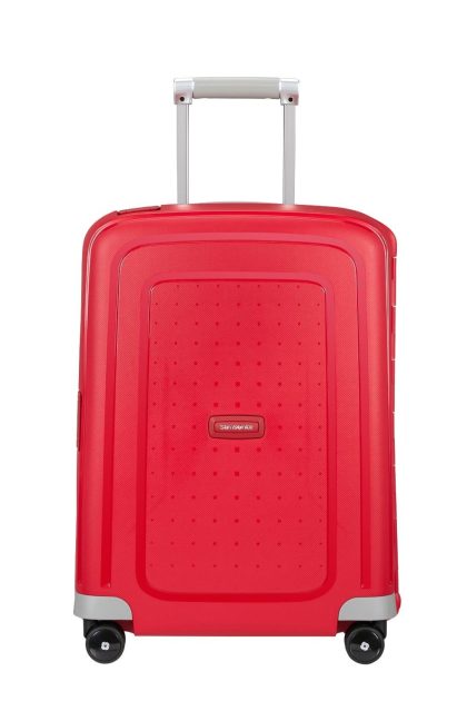 Samsonite S'cure Spinner 55cm CRIMSON RED