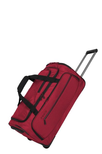 TRAVELITE Crosslite Wheeled Duffle M RED