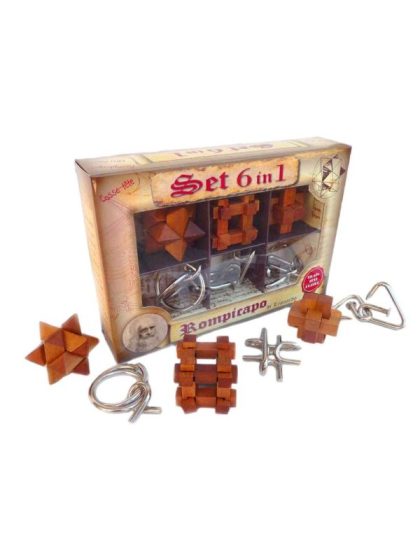 True Genius - Leonardo's set 6 in 1 - Breinbrekers