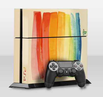 TenStickers - Muurstickers Sticker Playstation 4 painting