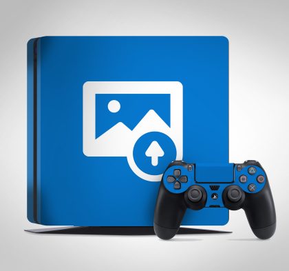 TenStickers - Muurstickers Aanpasbare Stickers voor Playstation 4