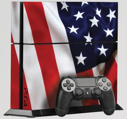 TenStickers - Muurstickers Sticker PlayStation 4 Verenigde Staten