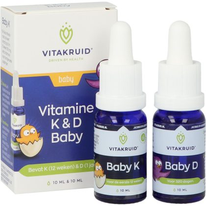 Vitakruid Vitamine K & D Baby
