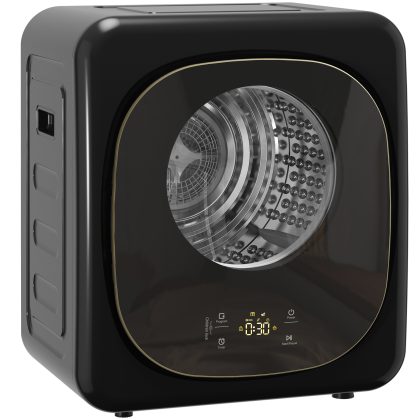 HOMCOM Condensdroger met warmtepomptechnologie, tafelmodel, maandelijkse betaling