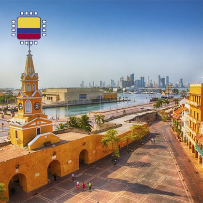 eSIM Colombia 1GB (7 dagen)