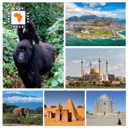 eSIM Het beste van Afrika 1 GB (30 dagen)