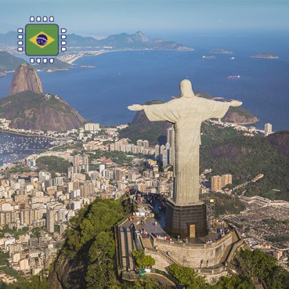 eSIM Brazilië 500 MB (2 dagen)