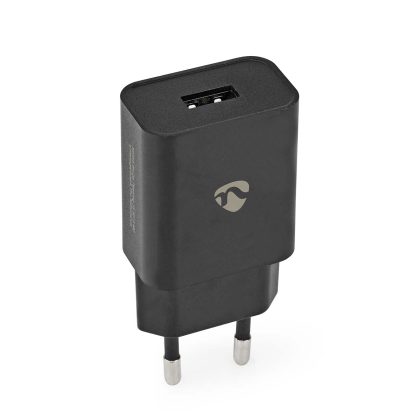 Nedis Wandlader | 2,4 A | 1 uitgang | USB-A | zwart