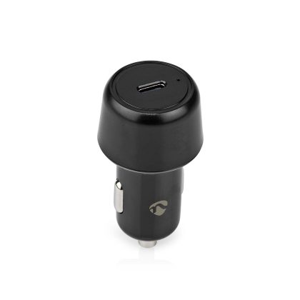 Nedis Autolader | 3.0 A | Outputs: 1 | Poorttype: USB-C | 45 W | Automatische Voltage Selectie | PD3.0 27W / PD3.0 36W / PD3.0 45W