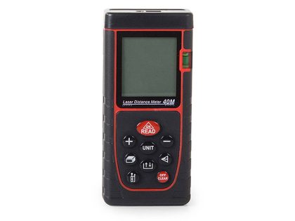 Generic Digitale Laser Afstandsmeter 40 Meter - Afstand, Oppervlakte & Volume