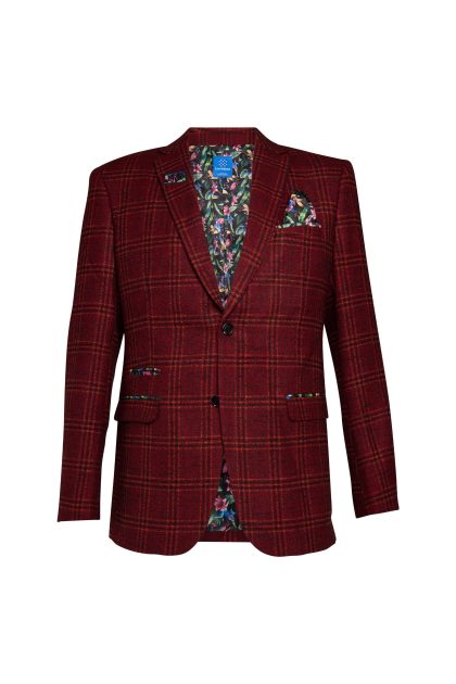 Lureaux Gentleman Red S Lureaux - Handgemaakte Nette Schoenen Voor Heren