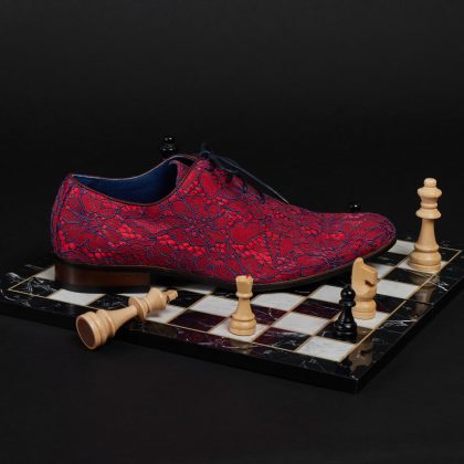 Lureaux Red Wonder Lureaux - Handgemaakte Nette Schoenen Voor Heren