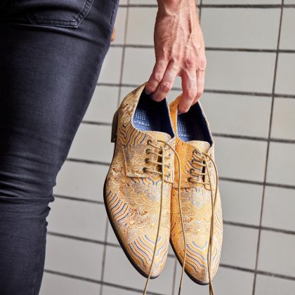 Lureaux Yellow Parade Lureaux - Handgemaakte Nette Schoenen Voor Heren