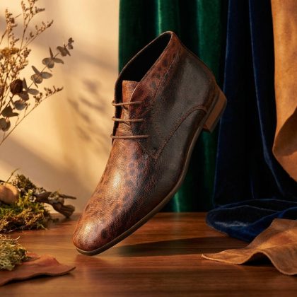 Lureaux Savanna Scale High Lureaux - Handgemaakte Nette Schoenen Voor Heren
