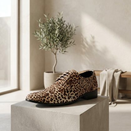Lureaux The Leopard Dandy Lureaux - Handgemaakte Nette Schoenen Voor Heren
