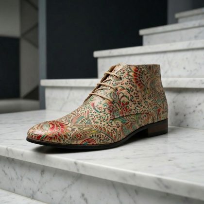 Lureaux Desert Lotus High Lureaux - Handgemaakte Nette Schoenen Voor Heren