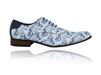 Lureaux Azure Bird Garden Lureaux - Handgemaakte Nette Schoenen Voor Heren