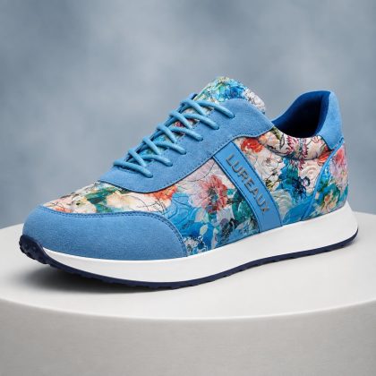 Lureaux Azure Bloom Runner Lureaux - Handgemaakte Nette Schoenen Voor Heren