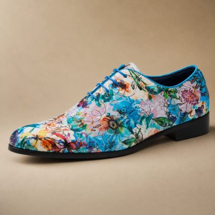 Lureaux Azure Bloom Lureaux - Handgemaakte Nette Schoenen Voor Heren