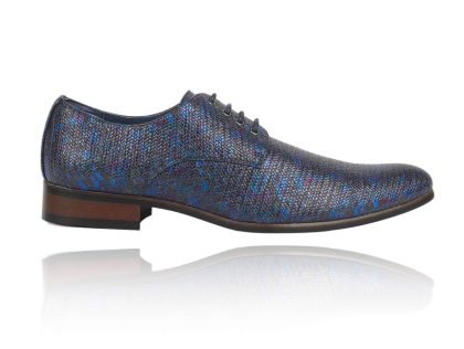 Lureaux Blue Spectrum Lureaux - Handgemaakte Nette Schoenen Voor Heren