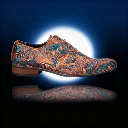Lureaux Copper Mirage Lureaux - Handgemaakte Nette Schoenen Voor Heren