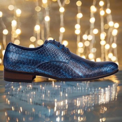Lureaux Blue Viper Lureaux - Handgemaakte Nette Schoenen Voor Heren
