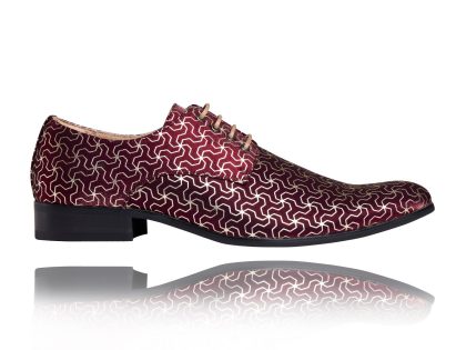 Lureaux Purple Majesty Lureaux - Handgemaakte Nette Schoenen Voor Heren