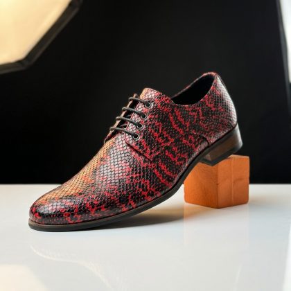 Lureaux Python Flame Lureaux - Handgemaakte Nette Schoenen Voor Heren