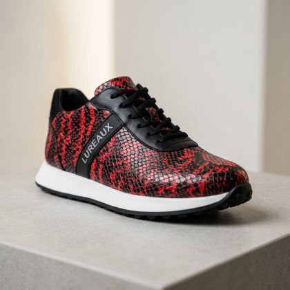 Lureaux Python Flame Runners Lureaux - Handgemaakte Nette Schoenen Voor Heren