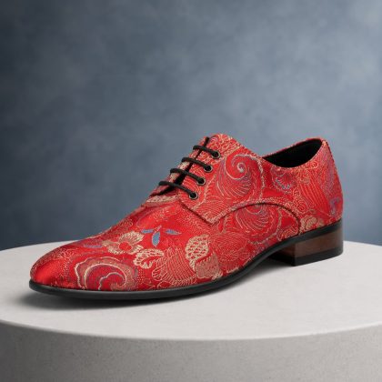 Lureaux Red Shadow Lureaux - Handgemaakte Nette Schoenen Voor Heren