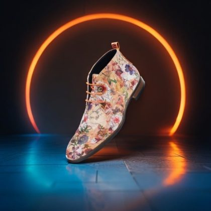Lureaux Royal Bloom High Lureaux - Handgemaakte Nette Schoenen Voor Heren