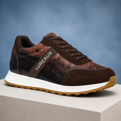 Lureaux Savanna Scale Runner Lureaux - Handgemaakte Nette Schoenen Voor Heren
