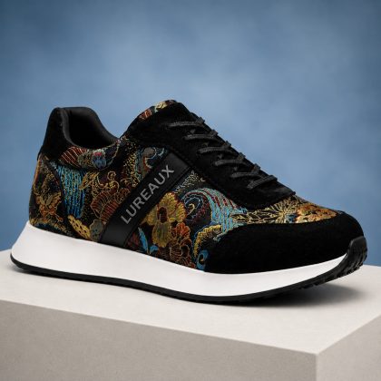 Lureaux Shiny Shadow Runner Lureaux - Handgemaakte Nette Schoenen Voor Heren