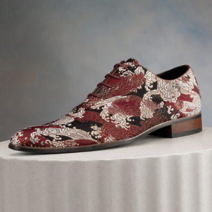 Lureaux Silent Red Tsunami Lureaux - Handgemaakte Nette Schoenen Voor Heren