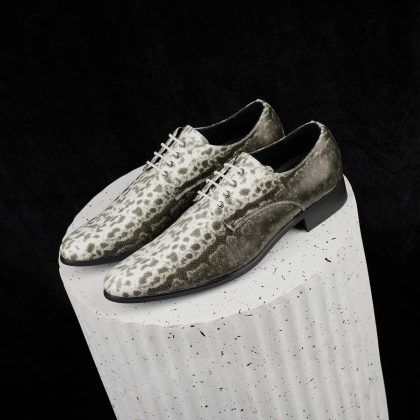Lureaux Snow Leopard Lureaux - Handgemaakte Nette Schoenen Voor Heren