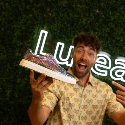 Lureaux Confident Glimmer Sneakers Lureaux - Handgemaakte Nette Schoenen Voor Heren