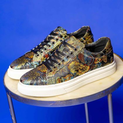 Lureaux Shiny Shadow Sneakers Lureaux - Handgemaakte Nette Schoenen Voor Heren