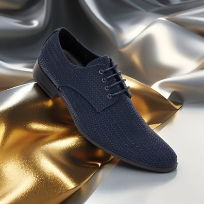Lureaux Vittorio Blue Lureaux - Handgemaakte Nette Schoenen Voor Heren