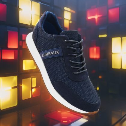 Lureaux Vittorio Blue Runners Lureaux - Handgemaakte Nette Schoenen Voor Heren
