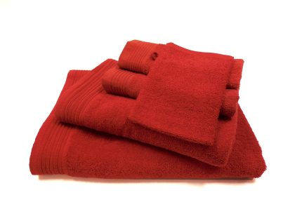 The One Towelling The One basic pakket badtextiel 450 gram Rood - 18 stuks