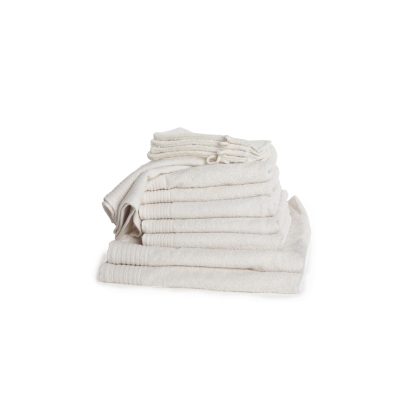 The One Towelling The One Familie Voordeelpakket Ivory - 14 stuks