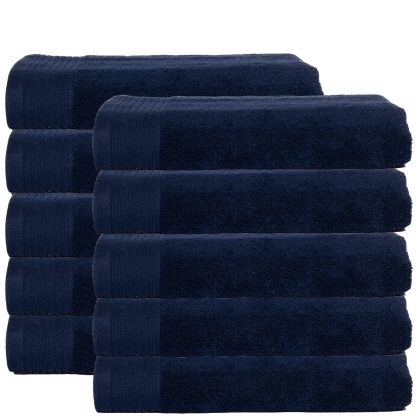 The One Towelling The One Badhanddoek 70x140 Navy 10 stuks