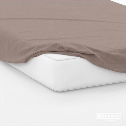 The One Bedding The One Hoeslaken Taupe-100 x 220 cm