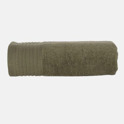 The One Towelling The One Handdoek 50x100 cm 450gram Olive Green