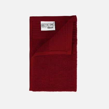 The One Towelling The One Gastendoek 30x50 Burgundy