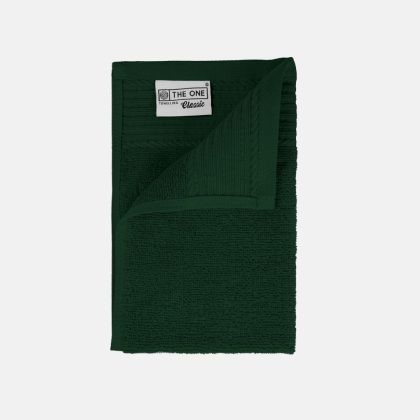 The One Towelling The One Gastendoek 30x50 cm 500 gram Donkergroen