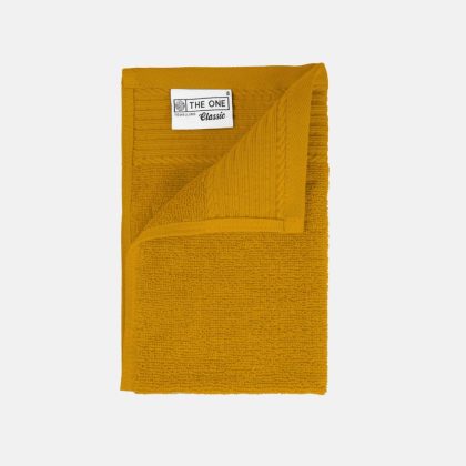 The One Towelling The One Gastendoek 30x50 cm 500 gram Gold Yellow
