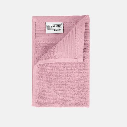 The One Towelling The One Gastendoek 30x50 cm 500 gram Licht Roze
