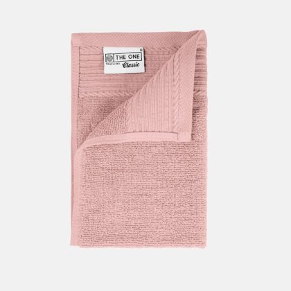 The One Towelling The One Gastendoek 30x50 cm 500 gram Salmon
